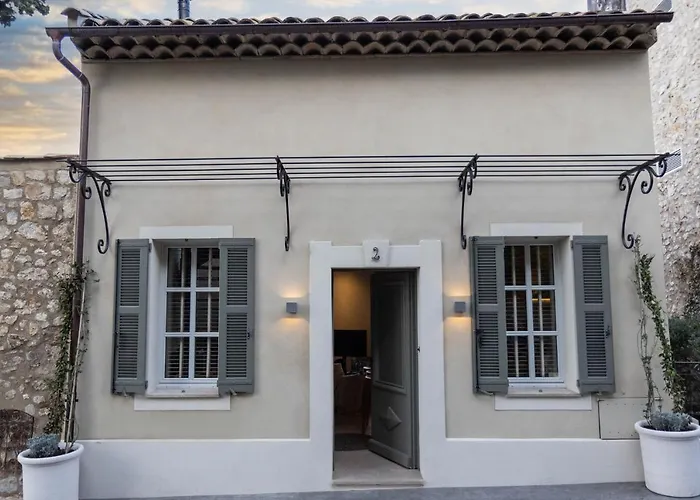 Mougins Collection: Alpine View Villa in Old Village Heart